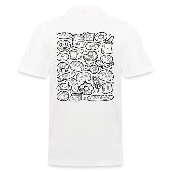 Cuisson du pain - Polo Homme - blanc - Dos - Kai (181cm)