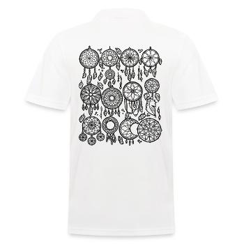 Attrape-rêves - Polo Homme - blanc - Dos - Kai (181cm)