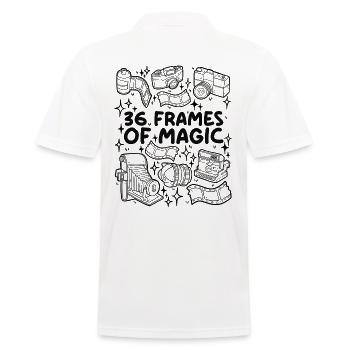 36 Frames of Magic – Amour analogique - Polo Homme - blanc - Dos - Kai (181cm)