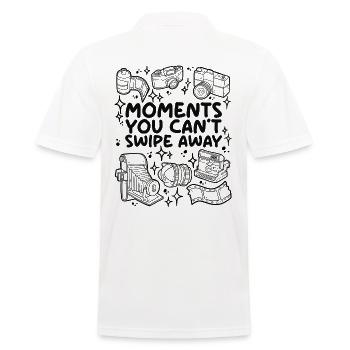 Moments que vous ne pouvez pas balayer - Photographie analogique - Polo Homme - blanc - Dos - Kai (181cm)