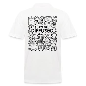 Let’s Get Diffused – Relaxation & Huiles Essentielles - Polo Homme - blanc - Dos - Kai (181cm)