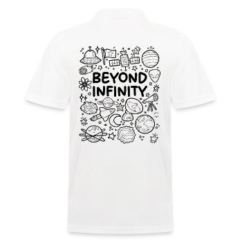 Au-delà de l’infini - Polo Homme - blanc - Dos - Kai (181cm)