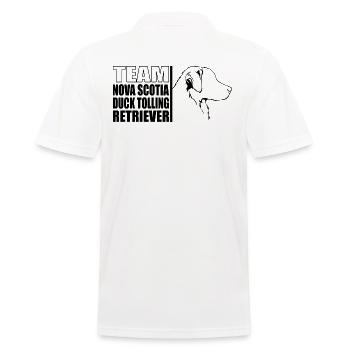 ÉQUIPE Nouvelle-Écosse Duck Tolling Retriever Wilsigns - Polo Homme - blanc - Dos - Kai (181cm)