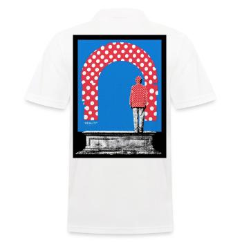 Réalité - Polo Homme - blanc - Dos - Kai (181cm)