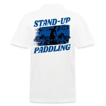 SUP paddle paddle Stand Up Paddle Surf - Polo Homme - blanc - Dos - Kai (181cm)