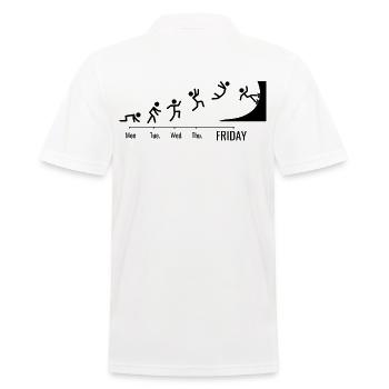Patins à roues alignées Patins à roulettes Patineurs de fin de semaine - Polo Homme - blanc - Dos - Kai (181cm)