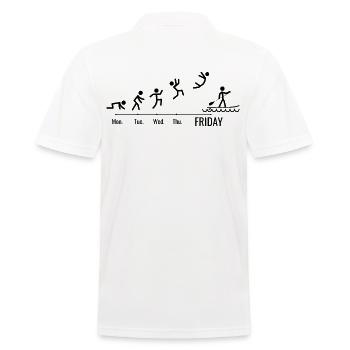 SUP paddleboard Stand Up Paddle Weekend - Polo Homme - blanc - Dos - Kai (181cm)