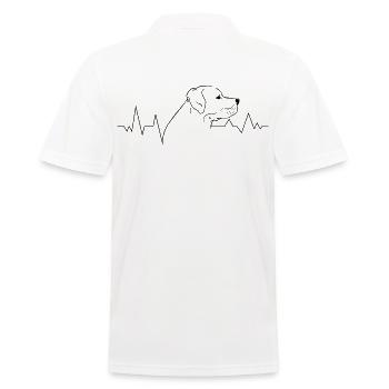 Race de chien Chien Rottweiler Amoureux des chiens Chiens - Polo Homme - blanc - Dos - Kai (181cm)