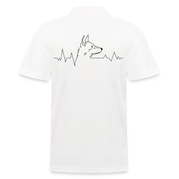 Race de chien Welsh Corgi chien amoureux des chiens chiens - Polo Homme - blanc - Dos - Kai (181cm)