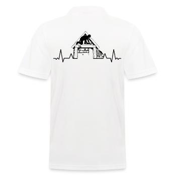Charpentier-Charpentier Artisan-Charpentier - Polo Homme - blanc - Dos - Kai (181cm)