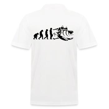 Surfer-Sport Evolution Surfer Surfboard - Men's Polo Shirt - white - Back - Kai (181cm)