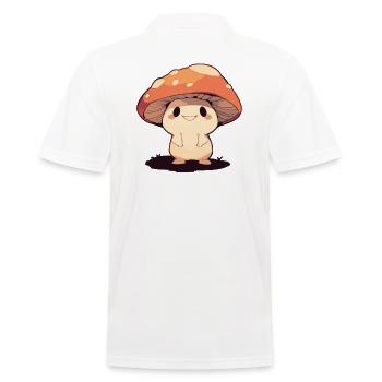 Champignons Cueilleurs de champignons Producteurs de champignons Joueurs de jeux - Polo Homme - blanc - Dos - Kai (181cm)