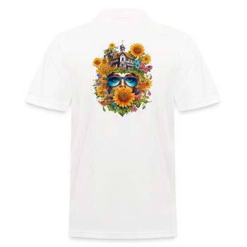 jardinier amateur jardinier jardinier jardinier jardinage - Polo Homme - blanc - Dos - Kai (181cm)
