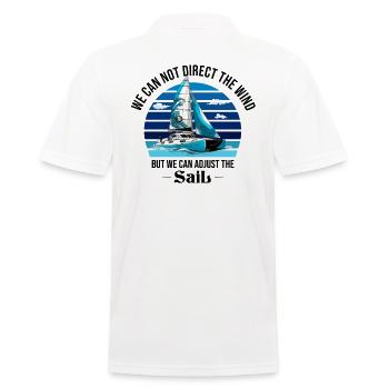 Catamaran voilier voilier voile marin - Polo Homme - blanc - Dos - Kai (181cm)