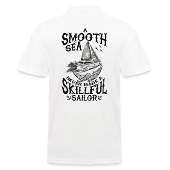 Catamaran voilier voilier voile marin - Polo Homme - blanc - Dos - Kai (181cm)