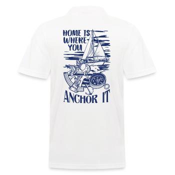 marin voilier voilier voilier voilier yacht - Polo Homme - blanc - Dos - Kai (181cm)
