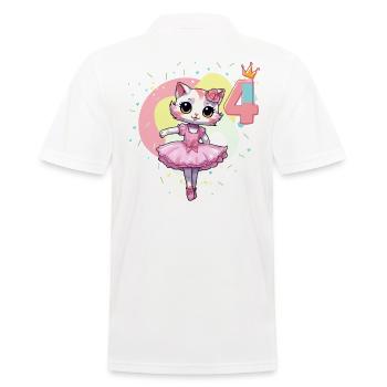 Filles ballet ballerine chats 4 ans 4. - Polo Homme - blanc - Dos - Kai (181cm)