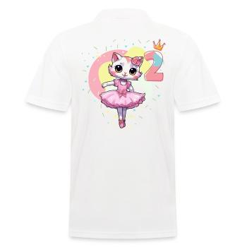 Filles ballet ballerine chats 2 ans 2. - Polo Homme - blanc - Dos - Kai (181cm)