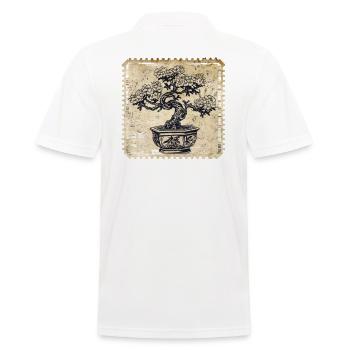 Bonsaï arbre bonsaï plantes bonsaï bol Vintage - Polo Homme - blanc - Dos - Kai (181cm)