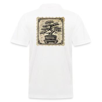 Bonsaï Arbre Bonsaï Plantes Accessoires Bol Bonsaï - Polo Homme - blanc - Dos - Kai (181cm)