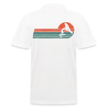 Wingfoil Surfer Wingfoiling Hydrofoil Kitefoil - Polo Homme - blanc - Dos - Kai (181cm)