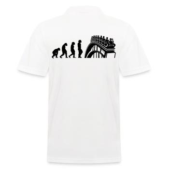 Parc D’attractions, Foire, Fête foraine, Fête foraine - Polo Homme - blanc - Dos - Kai (181cm)