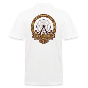 Parc d’attractions Foire, Fête foraine, Festival folklorique - Polo Homme - blanc - Dos - Kai (181cm)