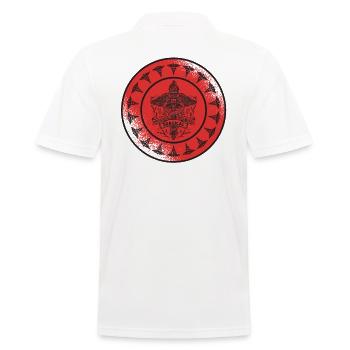 Surgical Assistant Surgery - Men's Polo Shirt - white - Back - Kai (181cm)