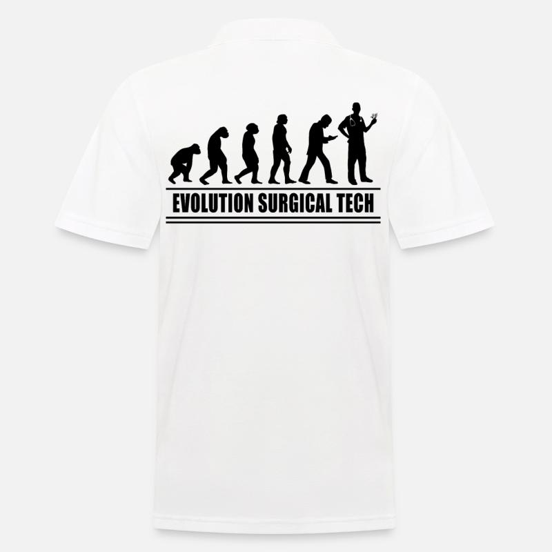 Chirurgisch-technischer Assistent Chirurg - Männer Poloshirt - Weiß
