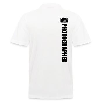 Photographe de paysage, Appareil photo, Photographe de nature - Polo Homme - blanc - Dos - Kai (181cm)
