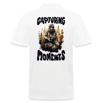 Photographes Dictons Drôles Photographe Nature Animale - Polo Homme - blanc - Dos - Kai (181cm)