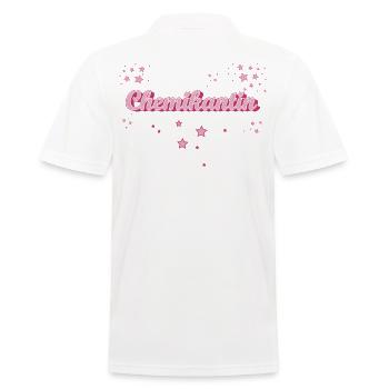 Laborant Abschluss-Geschenk Chemikantin - Männer Poloshirt - Weiß - Hinten - Kai (181cm)