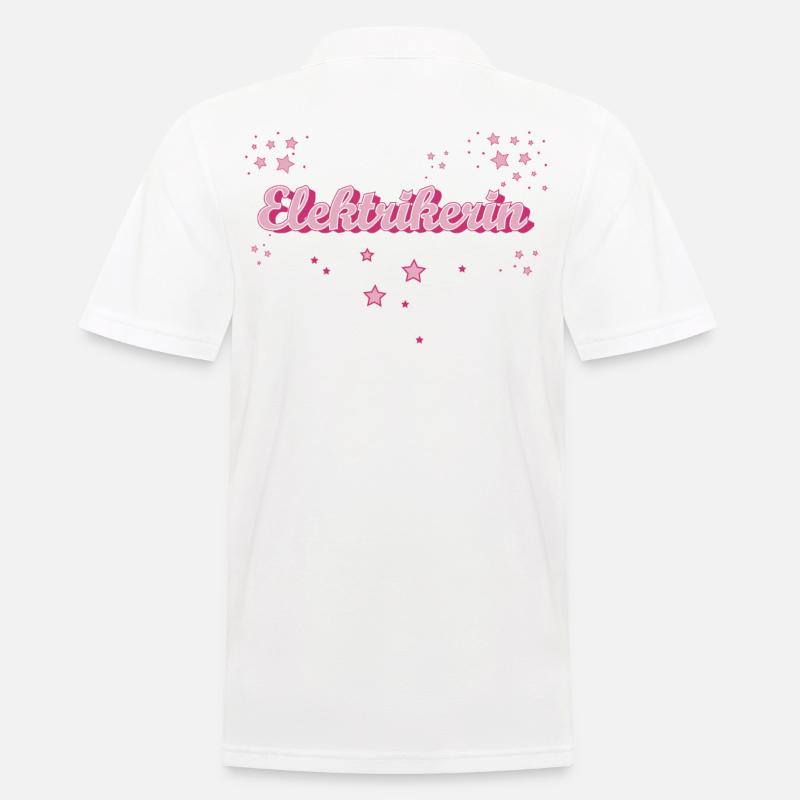 Elektriker Abschluss-Geschenk Handwerker - Männer Poloshirt - Weiß