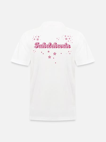 Fahrschule Abschluss-Geschenk Fahrlehrerin - Männer Poloshirt - Weiß