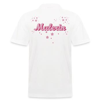 Lackierer-Anstreicher Abschluss-Geschenk Malerin - Männer Poloshirt - Weiß - Hinten - Kai (181cm)