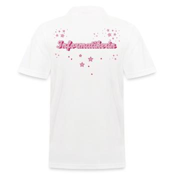 Programmierer Abschluss-Geschenk Informatikerin - Männer Poloshirt - Weiß - Hinten - Kai (181cm)