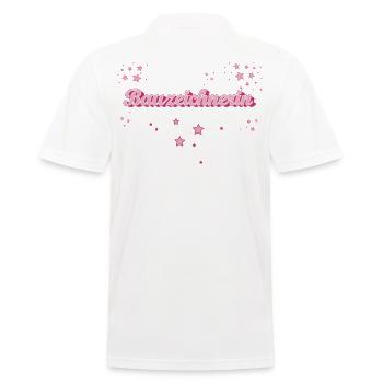 Ingenieur Abschluss-Geschenk Bauzeichnerin - Männer Poloshirt - Weiß - Hinten - Kai (181cm)