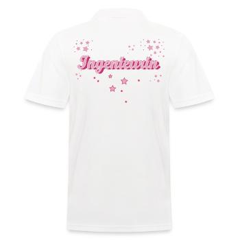 Ingenieur Abschluss-Geschenk Ingenieurin - Männer Poloshirt - Weiß - Hinten - Kai (181cm)