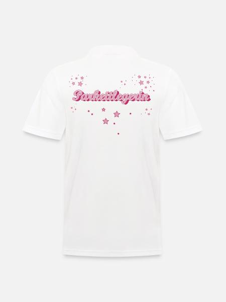 Bodenleger Abschluss-Geschenk Parkettlegerin - Männer Poloshirt - Weiß