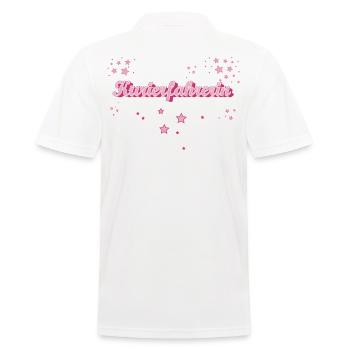Apotheken Abschluss-Geschenk Kurierfahrerin - Männer Poloshirt - Weiß - Hinten - Kai (181cm)