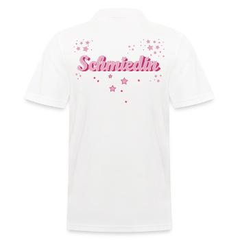 Schmied Abschluss-Geschenk Handwerker Schmiedin - Männer Poloshirt - Weiß - Hinten - Kai (181cm)