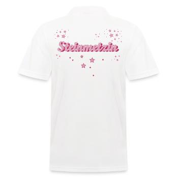 Artisan Graduation Gift Stonemason - Men's Polo Shirt - white - Back - Kai (181cm)