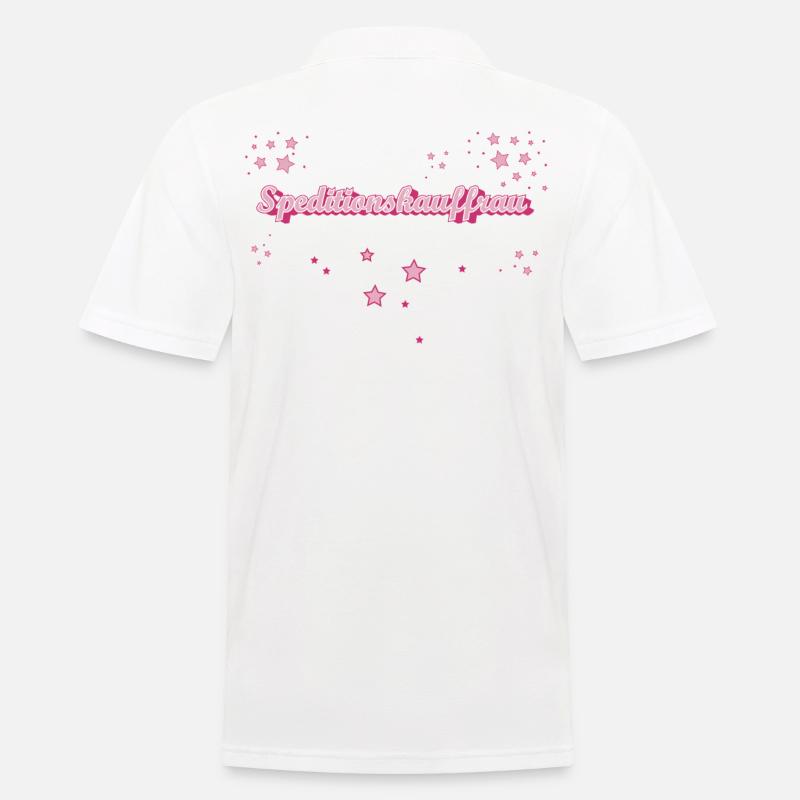 Spediteur Abschluss-Geschenk Speditionskauffrau - Männer Poloshirt - Weiß