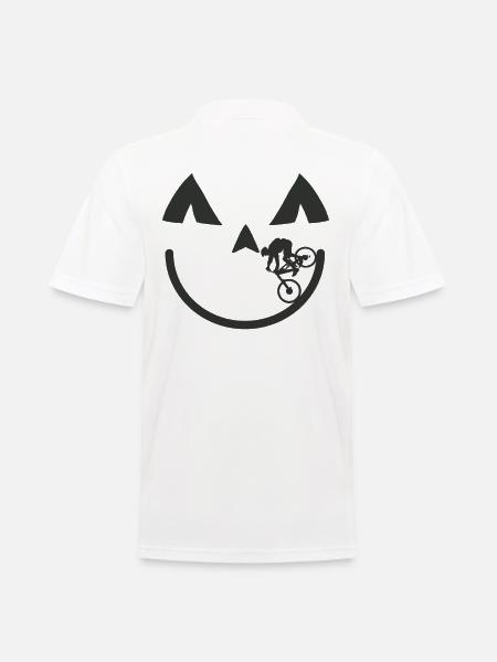 VTT VTT Vélo BMX VTT - Polo Homme - blanc