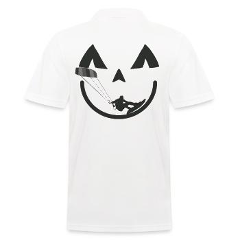 Kitesurf Kiteboard Kitesurfen Kitesurf Halloween - Männer Poloshirt - Weiß - Hinten - Kai (181cm)