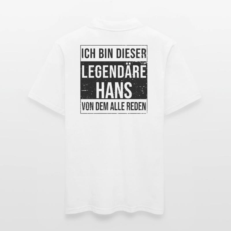 I'm this legendary for Hans Men's Polo Shirt