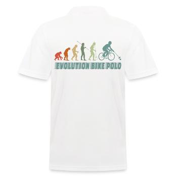 Vélo Cyclisme Polo Cycliste Vélo Evolution - Polo Homme - blanc - Dos - Kai (181cm)