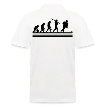 Joueur de hockey sur glace Jeu de hockey sur glace - Polo Homme - blanc - Dos - Kai (181cm)