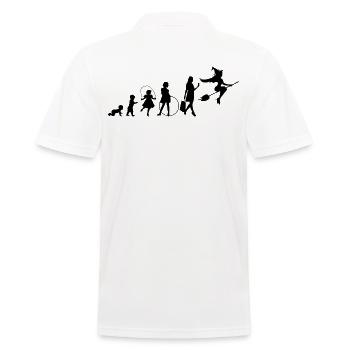 Mystisches Gothic Okkult Witch Halloween - Männer Poloshirt - Weiß - Hinten - Kai (181cm)