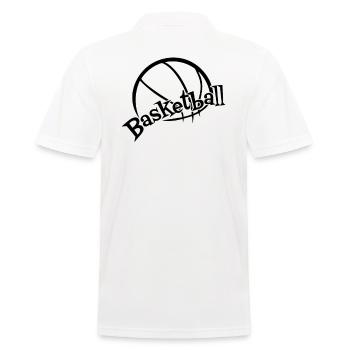 Joueurs de basket-ball Basketteurs Basket-ball - Polo Homme - blanc - Dos - Kai (181cm)